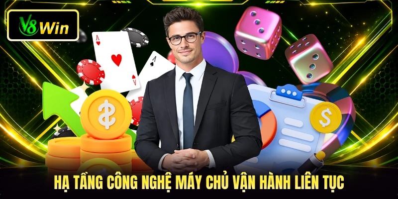 CEO V8WIN - Mr John Wish - Chân Dung Nhà Lãnh Đạo Xuất Sắc 2 Hạ tầng công nghệ máy chủ vận hành liên tục