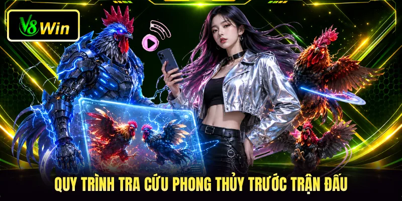 Màu Mạng Đá Gà V8WIN - Bí Quyết Luận Chiến Kê Phong Thủy 3 Quy trình tra cứu phong thủy trước trận đấu