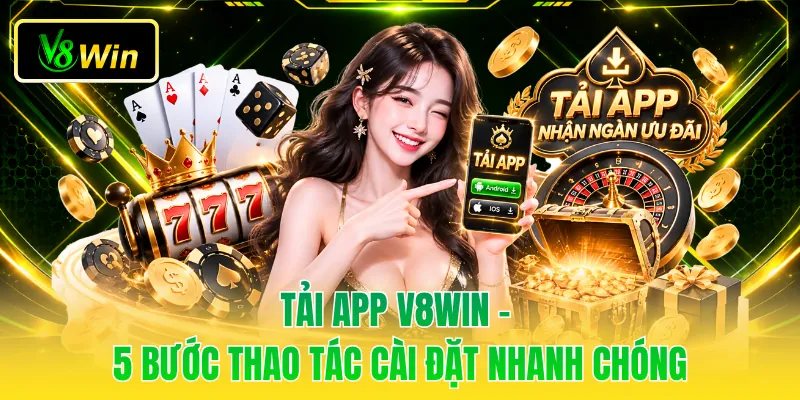 Tải App V8WIN - 5 Bước Thao Tác Cài Đặt Nhanh Chóng 1 Tải App V8WIN - 5 Bước Thao Tác Cài Đặt Nhanh Chóng